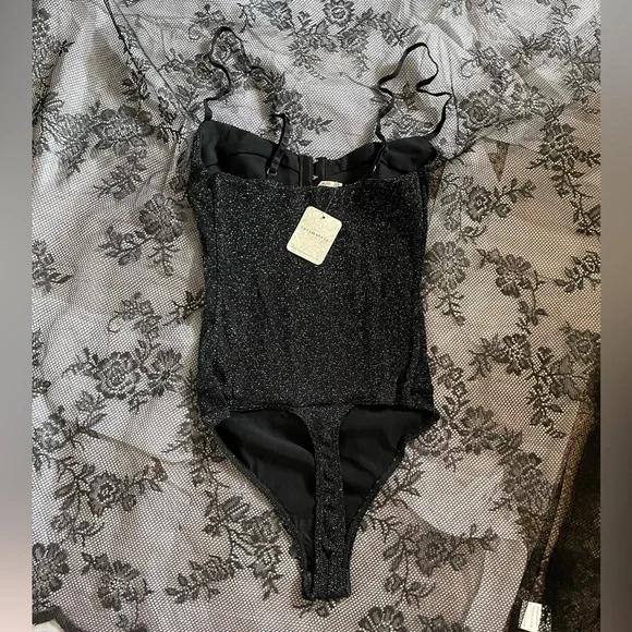Shimmer Night Rhythm Corset Bodysuit 
Free People - Picture 4 of 10